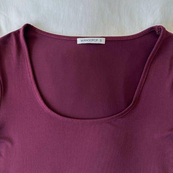 Mangopop Scoop Neck Top - Picture 4 of 7
